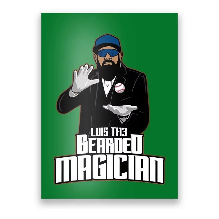 Luis The Bearded Magician Poster