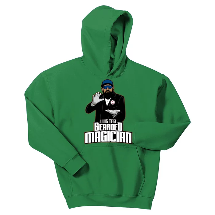 Luis The Bearded Magician Kids Hoodie