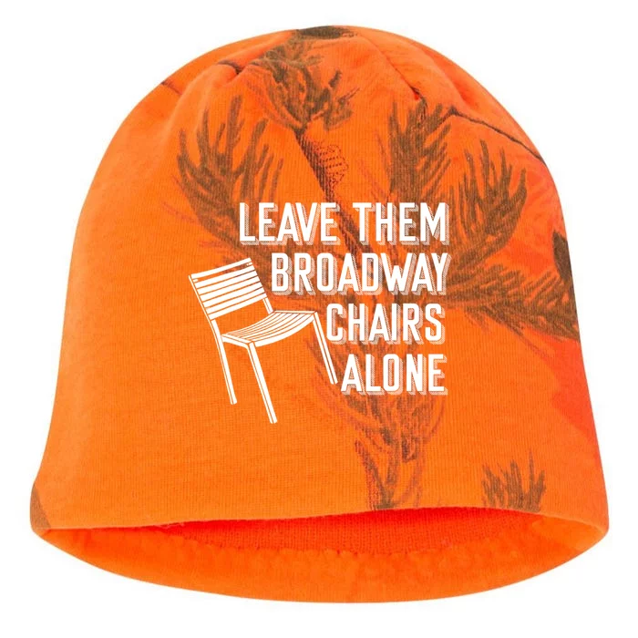 Leave Them Broadway Chairs Alone Kati - Camo Knit Beanie