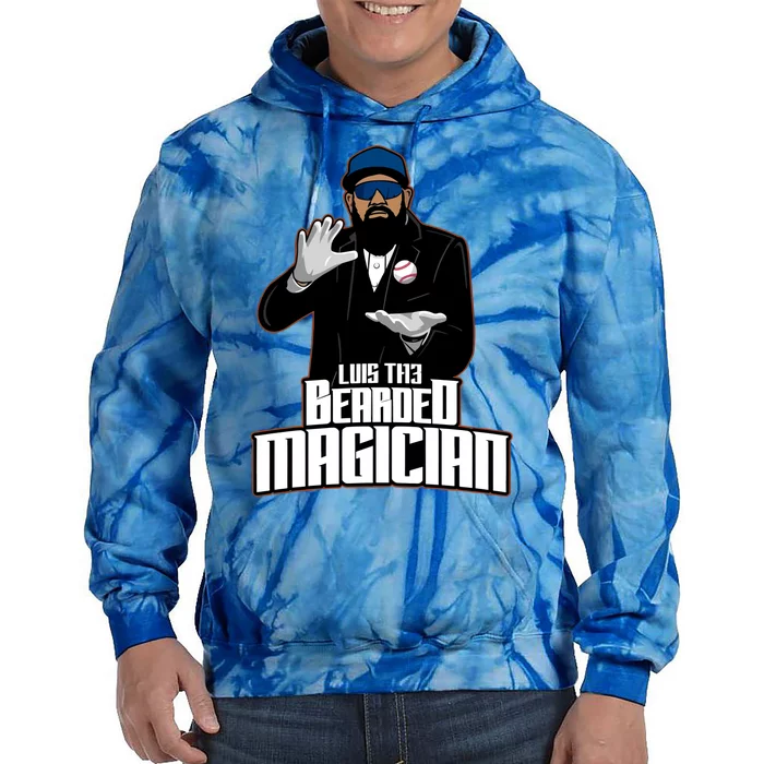 Luis The Bearded Magician Tie Dye Hoodie