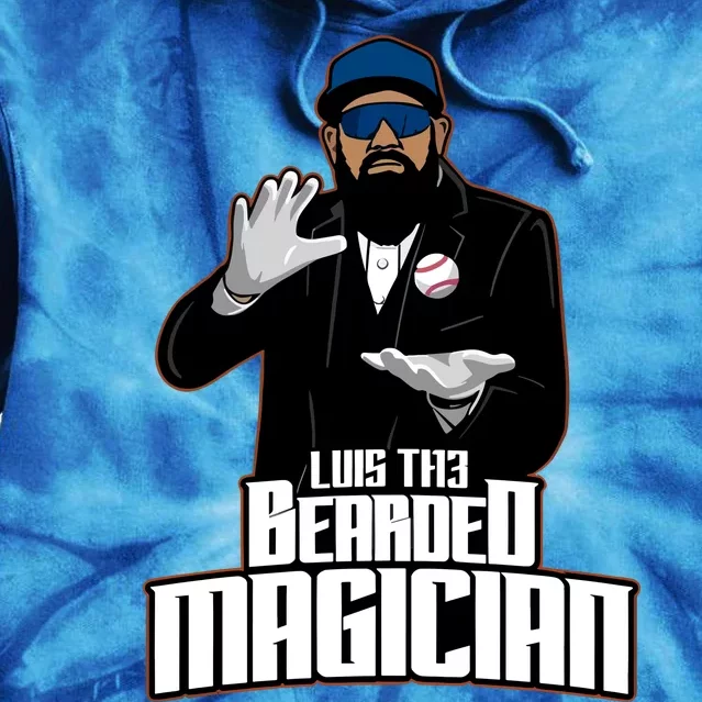 Luis The Bearded Magician Tie Dye Hoodie