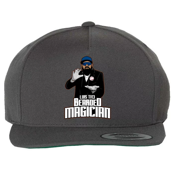 Luis The Bearded Magician Wool Snapback Cap