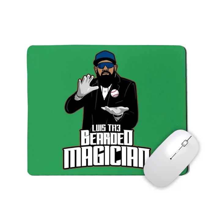 Luis The Bearded Magician Mousepad