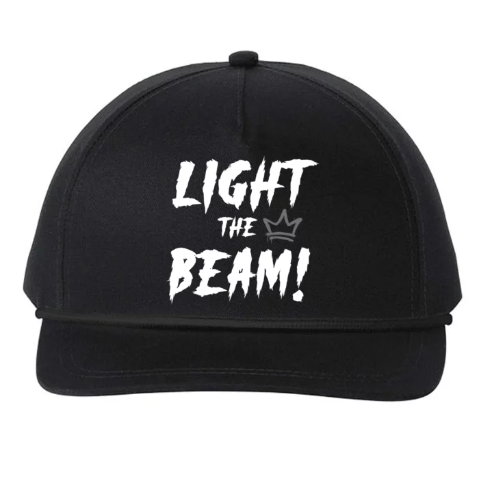 Light The Beam Sacramento Basketball Snapback Five-Panel Rope Hat