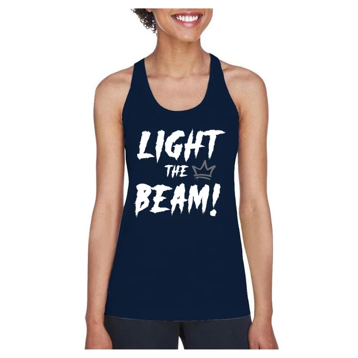 Light The Beam Sacramento Basketball Women's Racerback Tank