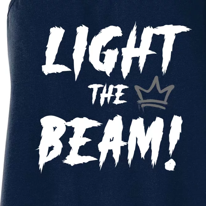 Light The Beam Sacramento Basketball Women's Racerback Tank