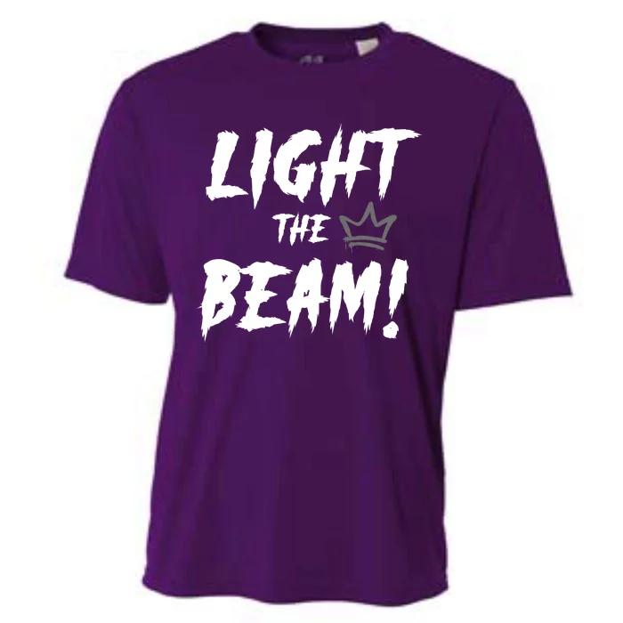 Light The Beam Sacramento Basketball Cooling Performance Crew T-Shirt