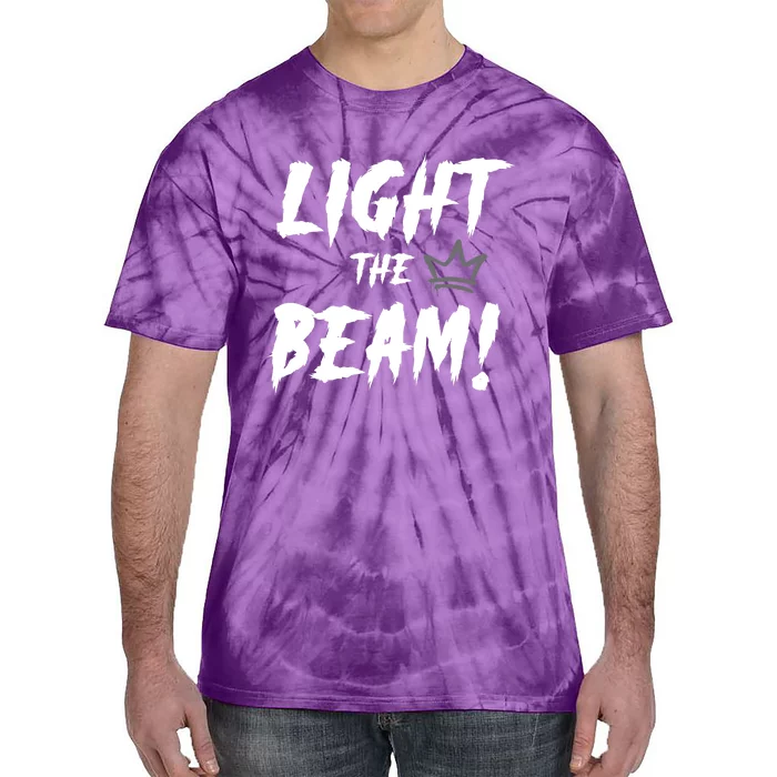 Light The Beam Sacramento Basketball Tie-Dye T-Shirt