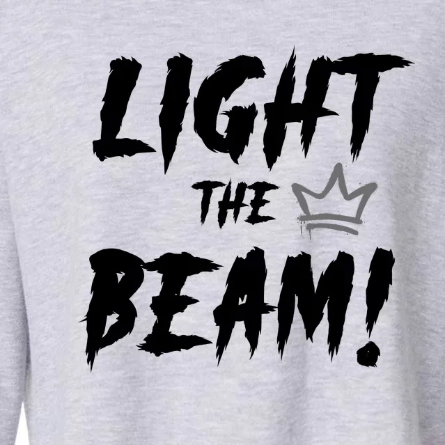 Light The Beam Sacramento Basketball Cropped Pullover Crew