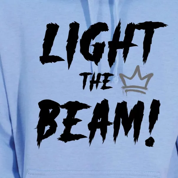 Light The Beam Sacramento Basketball Unisex Surf Hoodie