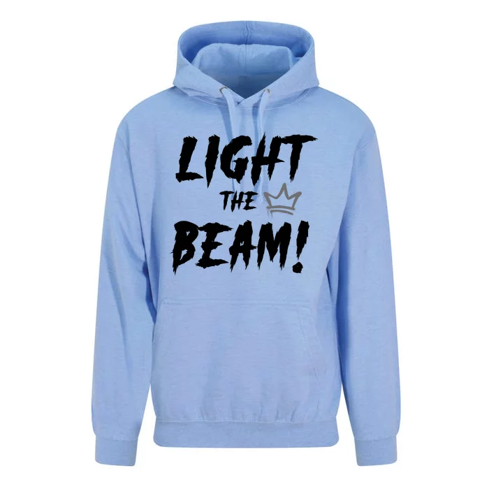 Light The Beam Sacramento Basketball Unisex Surf Hoodie