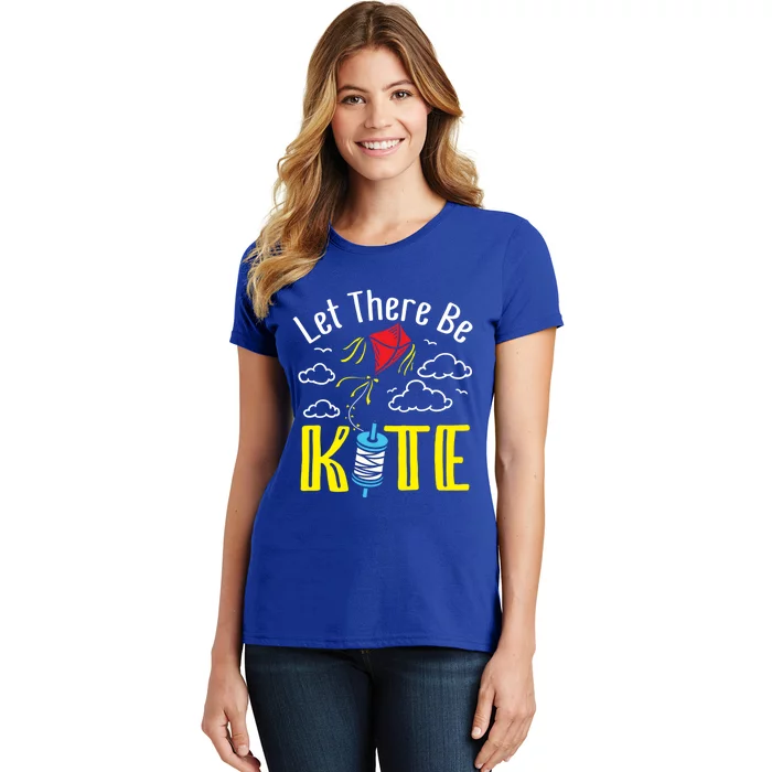 Let There Be Kite Kite Flying Funny Gift Women's T-Shirt