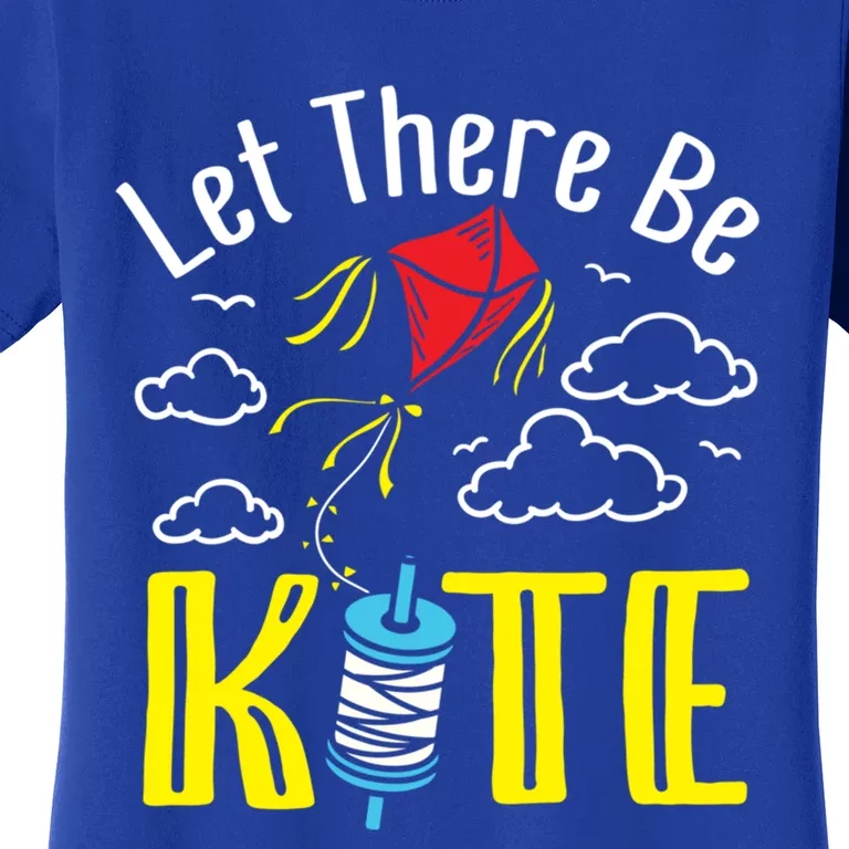 Let There Be Kite Kite Flying Funny Gift Women's T-Shirt