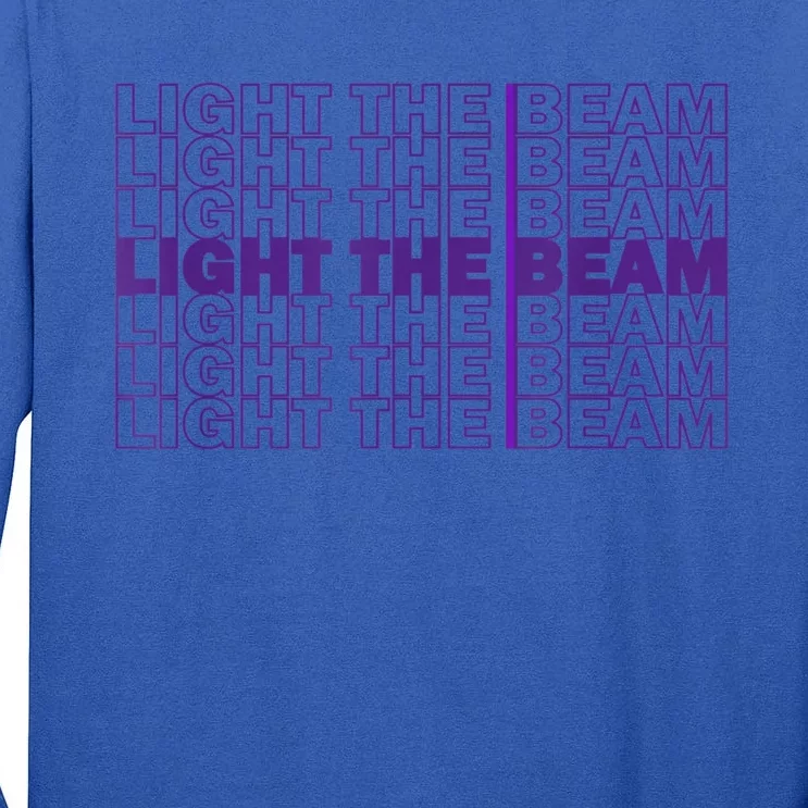 Light The Beam Sacramento Tall Long Sleeve T-Shirt