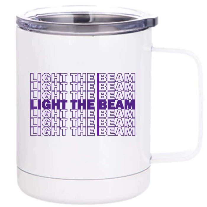 Light The Beam Sacramento Front & Back 12oz Stainless Steel Tumbler Cup