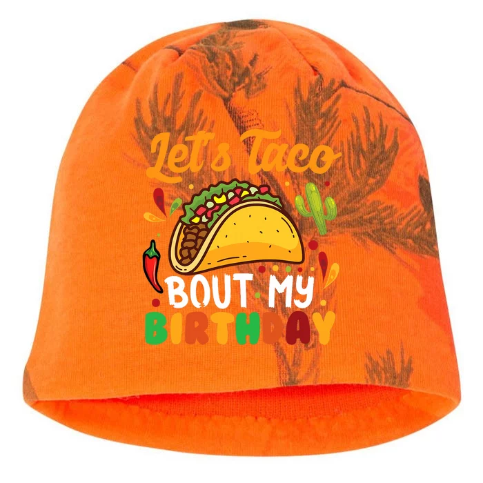 LetS Taco Bout My Birthday Mexican Party Kati - Camo Knit Beanie