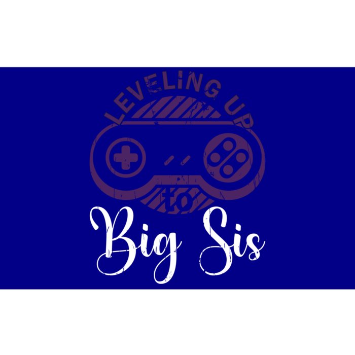 Leveling To Big Sis Big Sis Little Bro Designs Cute Gift Bumper Sticker