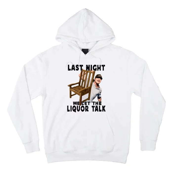 Leave Them Broadway Chairs Alone. Hoodie