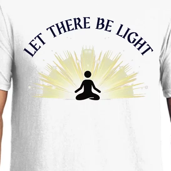 Let There Be Light Meditation Zen Enlightenment Spiritual Pajama Set