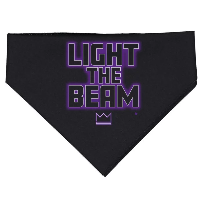 Light The Beam Sacramento Basketball USA-Made Doggie Bandana