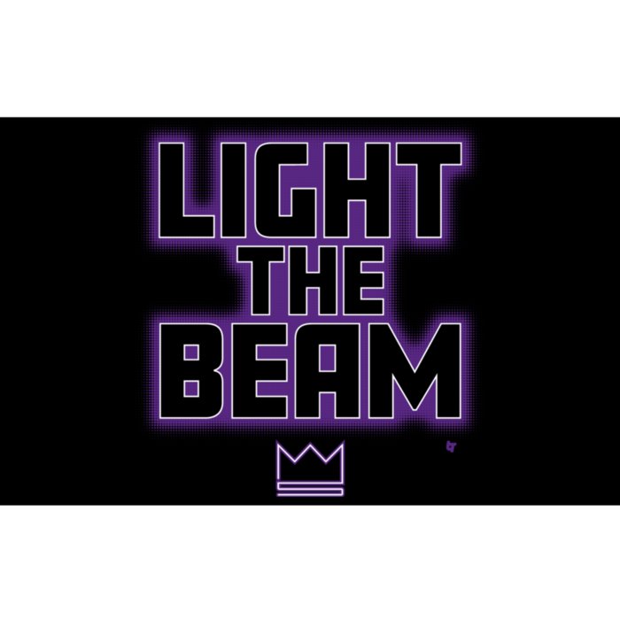 Light The Beam Sacramento Basketball Bumper Sticker