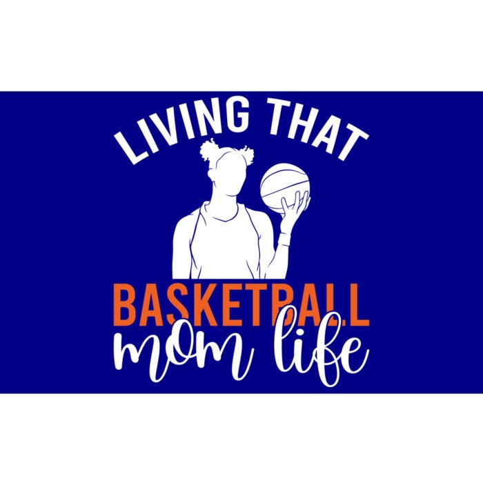 Living That Basketball Mom Life Basketball Mom Gift Bumper Sticker