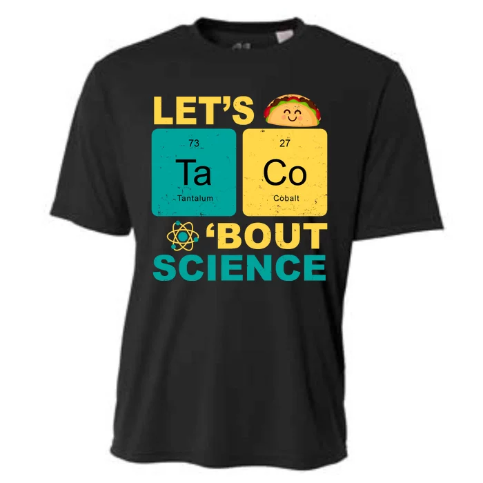 Let's Taco 'Bout Science Funny Cooling Performance Crew T-Shirt