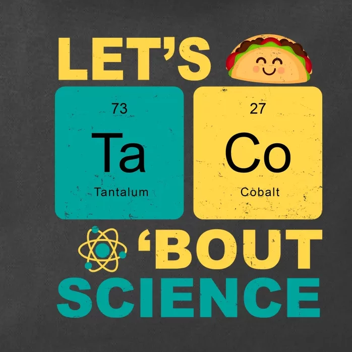 Let's Taco 'Bout Science Funny Zip Tote Bag