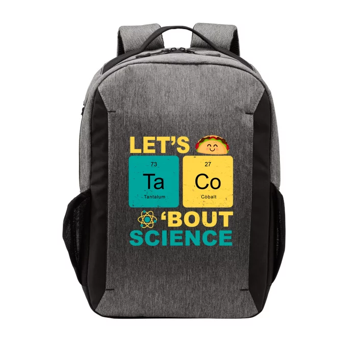 Let's Taco 'Bout Science Funny Vector Backpack