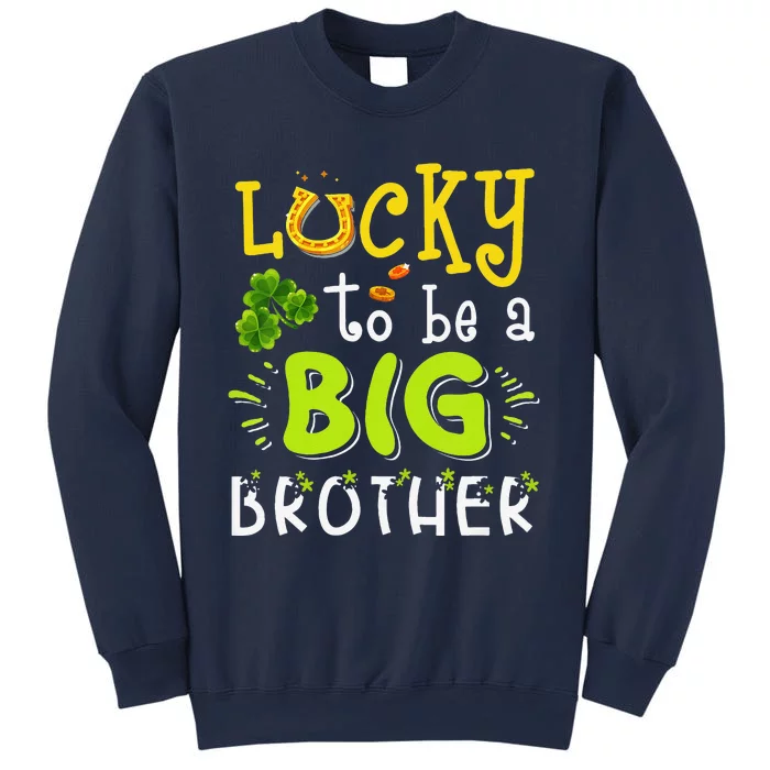 Lucky To Be A Brother St. Patrick's Day Shamrock Sweatshirt