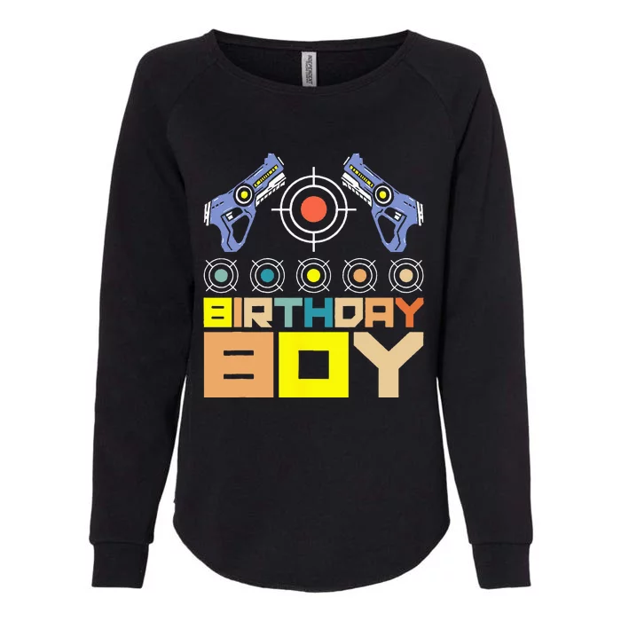 Laser Tag Birthday Party Indoor Lasertag Game Player Womens California Wash Sweatshirt