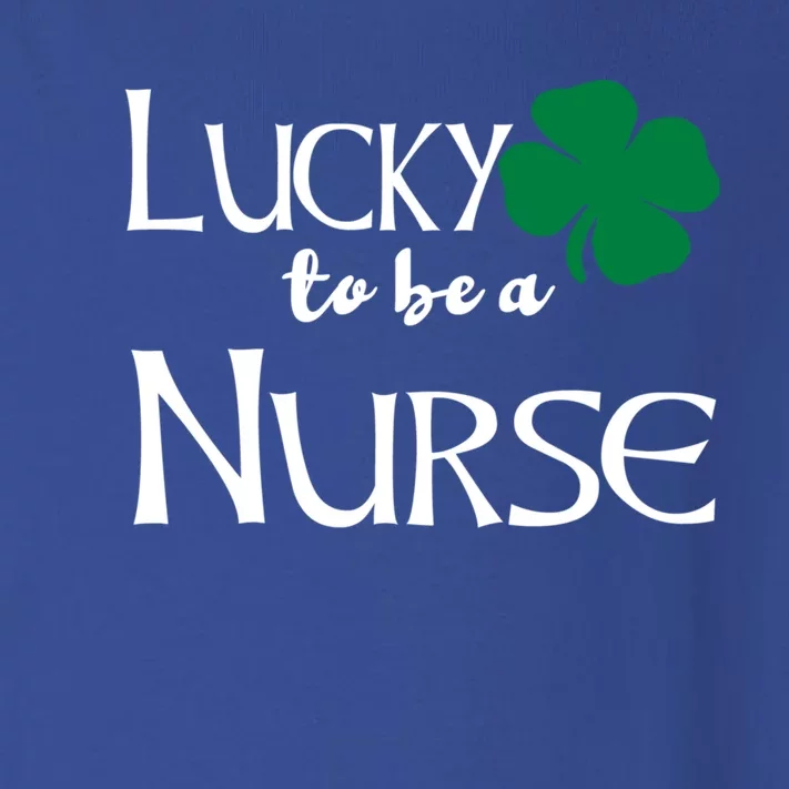 Lucky To Be A School Nurse St Patricks Day Irish Green Gift Toddler Long Sleeve Shirt