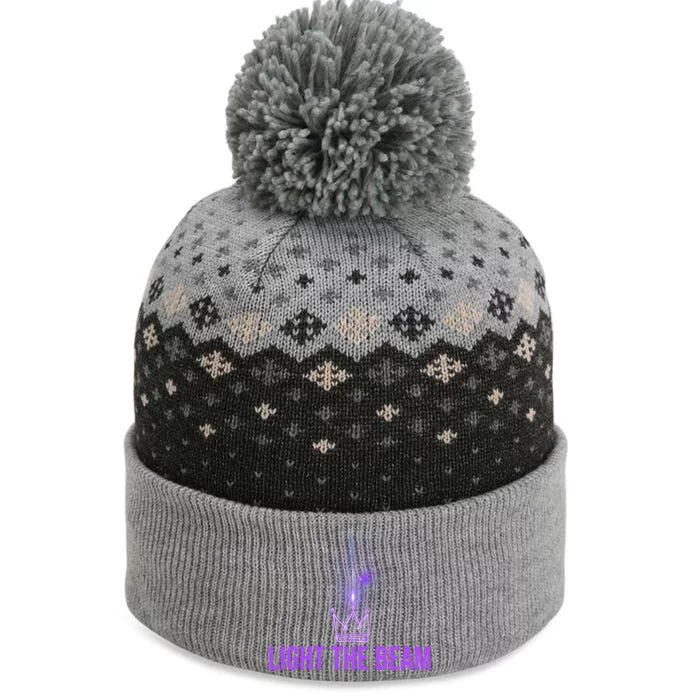 Light The Beam Sacramento The Baniff Cuffed Pom Beanie