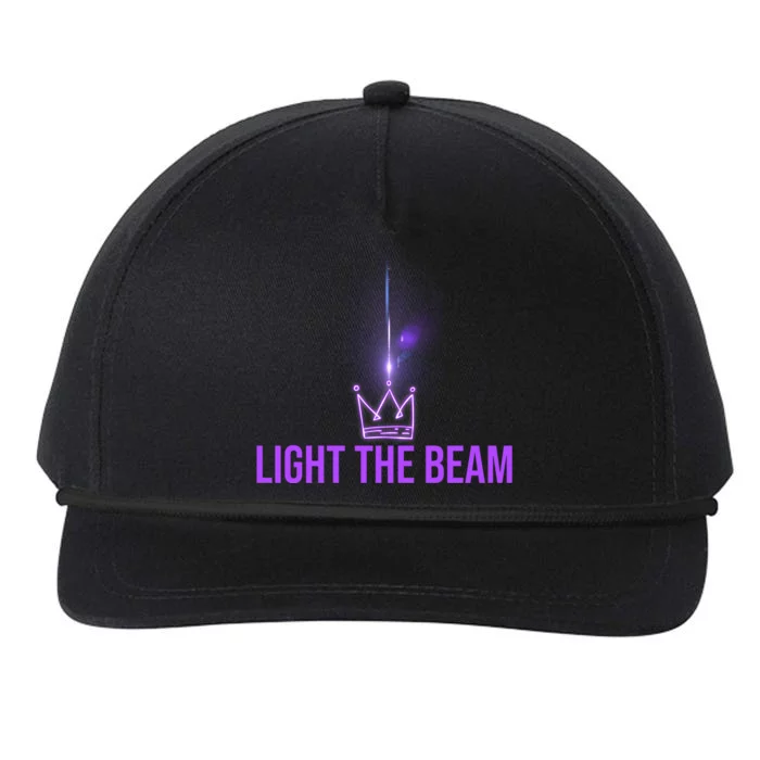 Light The Beam Sacramento Snapback Five-Panel Rope Hat