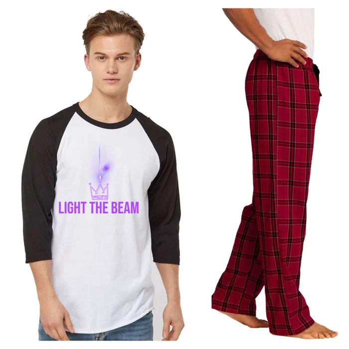 Light The Beam Sacramento Raglan Sleeve Pajama Set