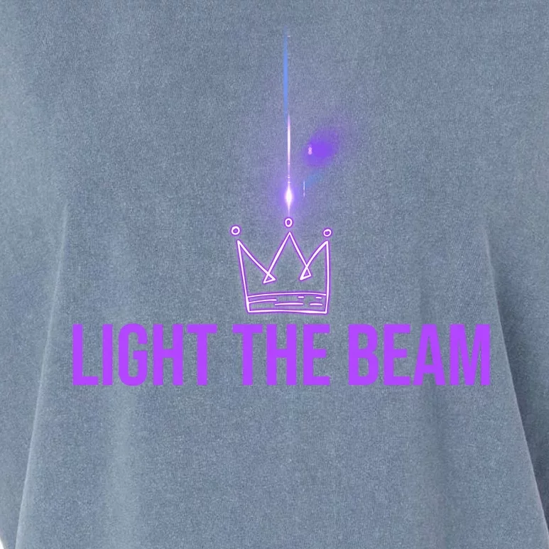 Light The Beam Sacramento Garment-Dyed Women's Muscle Tee