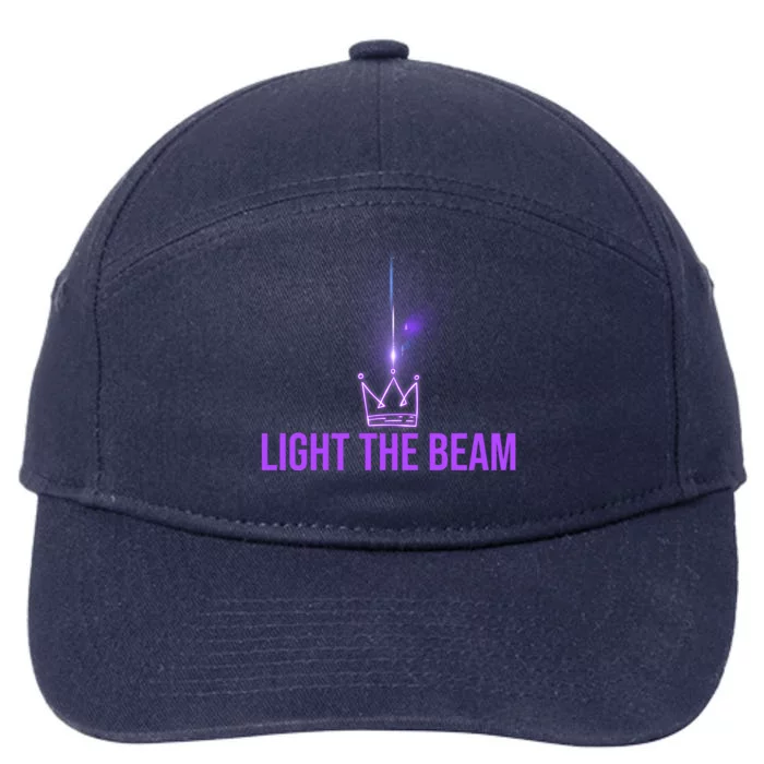 Light The Beam Sacramento 7-Panel Snapback Hat