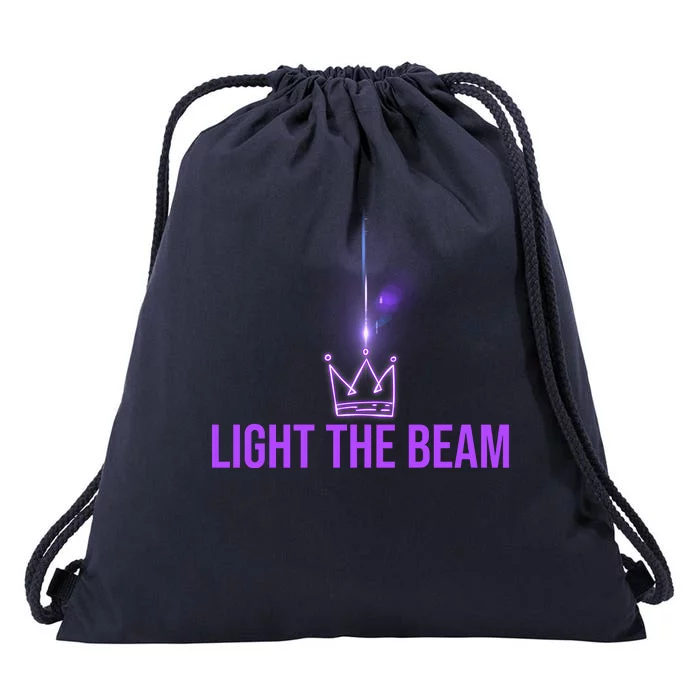 Light The Beam Sacramento Drawstring Bag