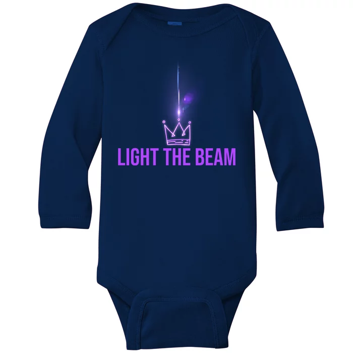 Light The Beam Sacramento Baby Long Sleeve Bodysuit