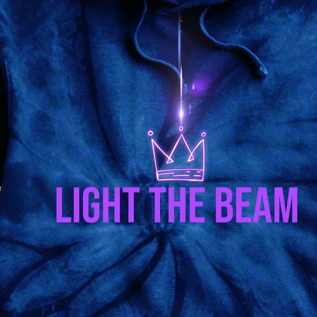 Light The Beam Sacramento Tie Dye Hoodie