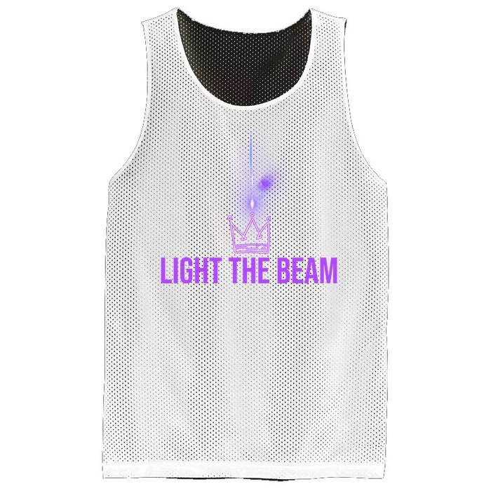 Light The Beam Sacramento Mesh Reversible Basketball Jersey Tank