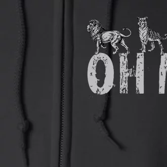 Lions Tigers Bears Oh My Classic Wizard Of Oz Inspired Full Zip Hoodie