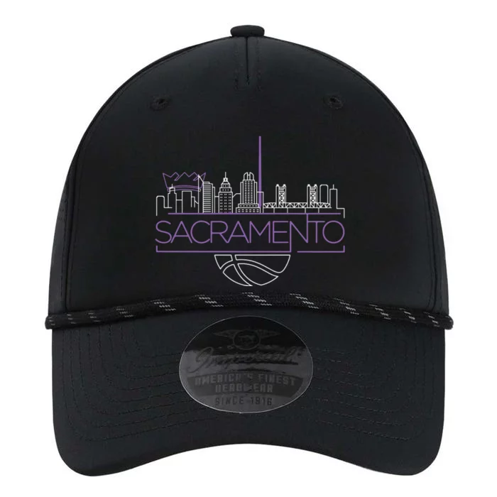 Light The Beam City Skyline Sacramento Basketball Performance The Dyno Cap