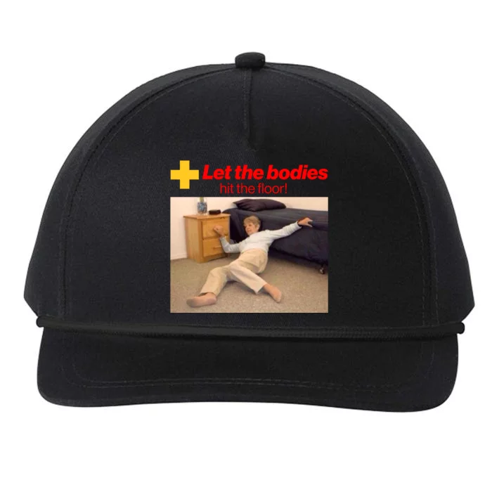 Let The Bodies Hit The Floor Meme Snapback Five-Panel Rope Hat