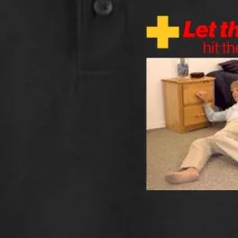 Let The Bodies Hit The Floor Meme Dry Zone Grid Performance Polo