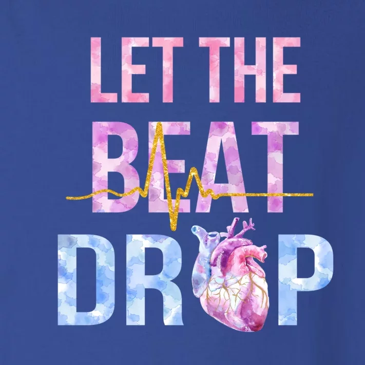 Let The Beat Drop Adenosine Funny Nurses Heartbeat Nursing Gift Toddler Long Sleeve Shirt