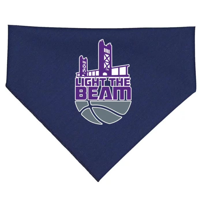 Light The Beam Sacramento USA-Made Doggie Bandana