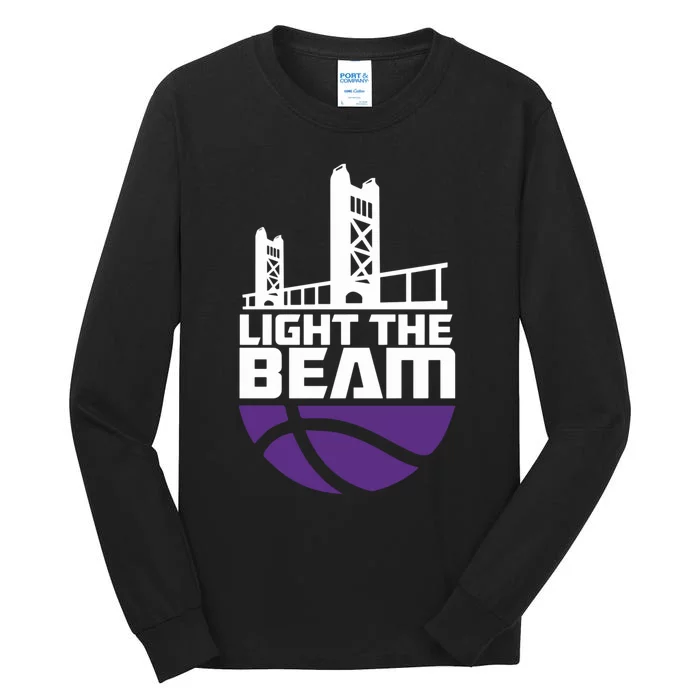 Light The Beam Sacramento Tall Long Sleeve T-Shirt