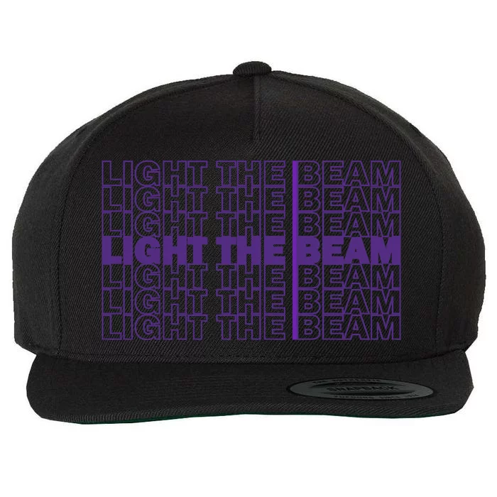 Light The Beam Sacramento Wool Snapback Cap