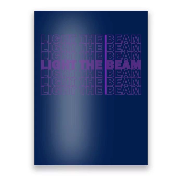 Light The Beam Sacramento Poster